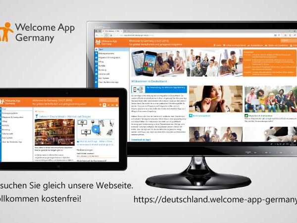 Welcome App als Website-Version für Deutschland geht online